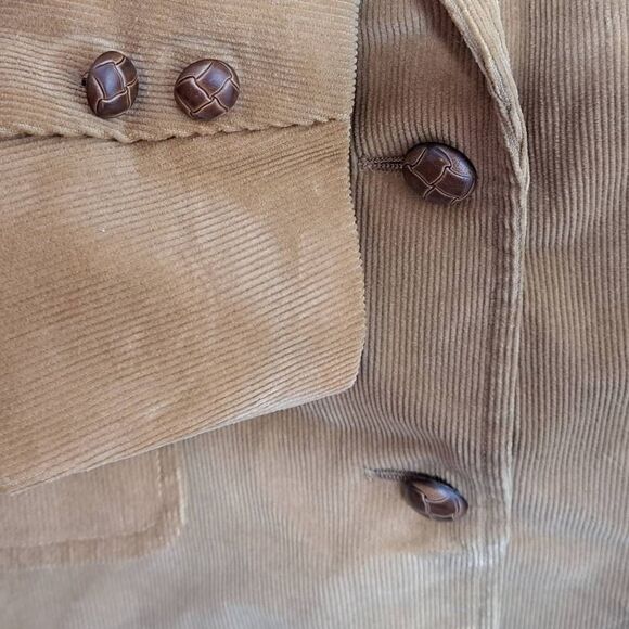 Higbees Vintage 1970s Corduroy Blazer in Tan size 8 - Picture 7 of 7